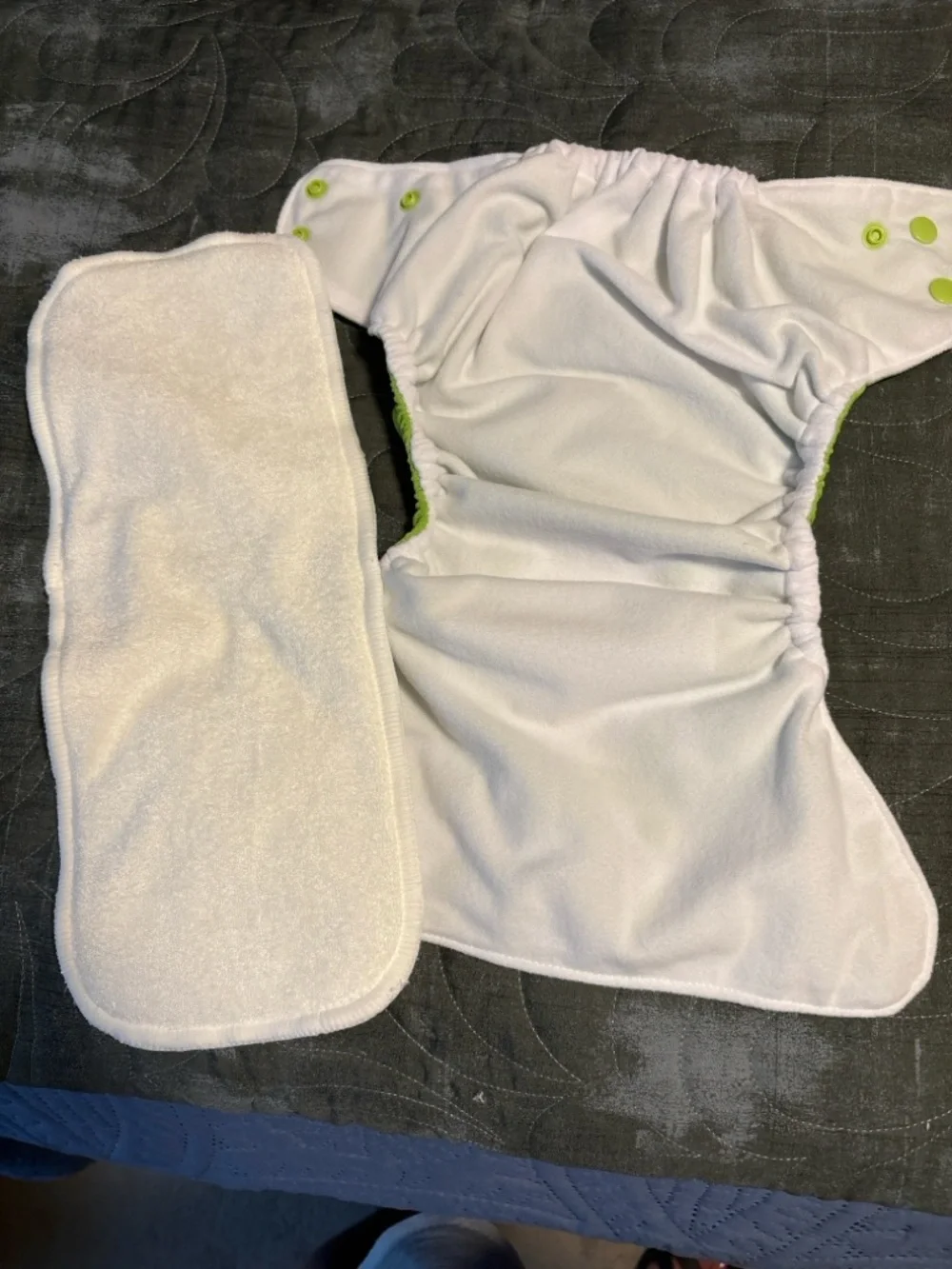NEW Wegreeco Reusable Cloth Diapers Lot of 2 w/ Inserts Adjustable Snap Covers